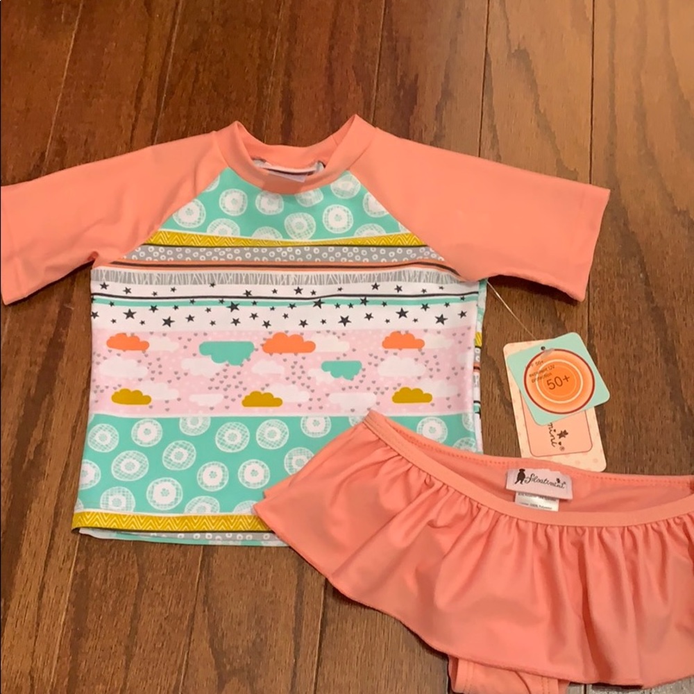 Girl bathing suit